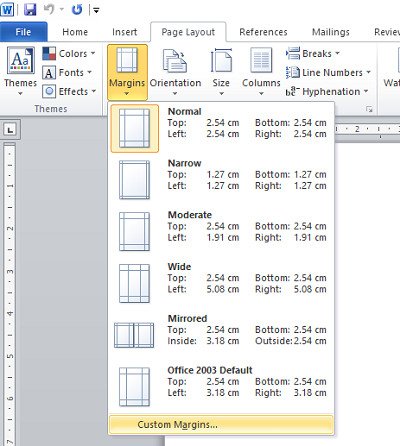 Hướng dẫn in khổ giấy A5 trong MS Word, Excel-5