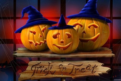 Những lời chúc Halloween hay, Thiệp chúc mừng Halloween-1