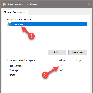 Hướng dẫn cách chia sẻ ổ đĩa thư mục trong Windows 10-5