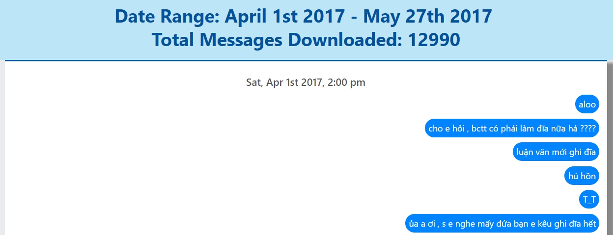 Cách xem tin nhắn cũ trong Messenger theo ngày 7