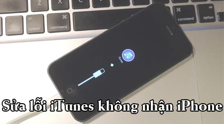 Sửa iTunes không nhận Iphone-1