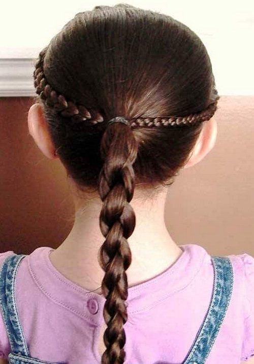 Hướng dẫn cách tết tóc đẹp, đơn giản cho bé gái đi học-6