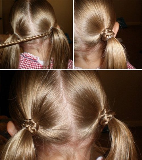 Hướng dẫn cách tết tóc đẹp, đơn giản cho bé gái đi học-9