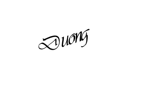Những mẫu chữ ký tên Dương đẹp nhất - Tin Đẹp - TinDep