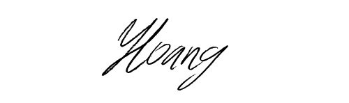 Chữ ký tên Hoàng - Những mẫu chữ ký tên Hoàng đẹp nhất-4