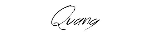 Chữ ký tên Quang – Những mẫu chữ ký tên Quang đẹp nhất-5