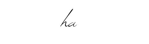Chữ ký tên Hà – Những mẫu chữ ký tên Hà đẹp nhất-3