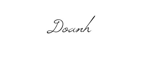 Chữ ký tên Doanh – Những mẫu chữ ký tên Doanh đẹp nhất-4
