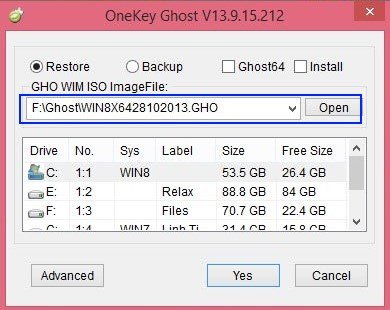 Download Onekey Ghost – Phần mềm ghost Win mới nhất 2019-7