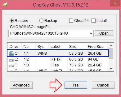 Download Onekey Ghost – Phần mềm ghost Win mới nhất 2019-8