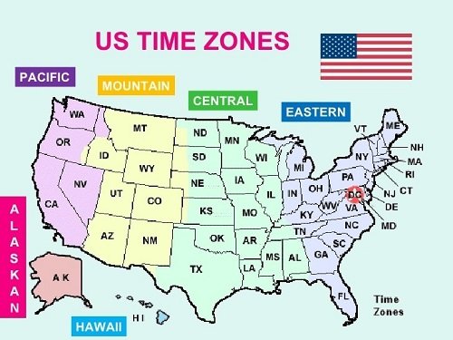 Múi giờ Mỹ (Hoa Kỳ) – Bây giờ là mấy giờ ở Mỹ?-3