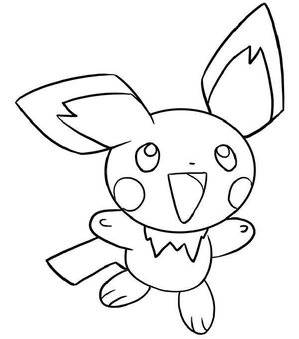 Tranh tô màu Pokemon dễ thương, đáng yêu cho bé-40