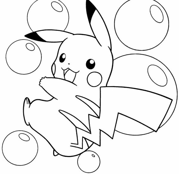 Tranh tô màu Pokemon dễ thương, đáng yêu cho bé-53