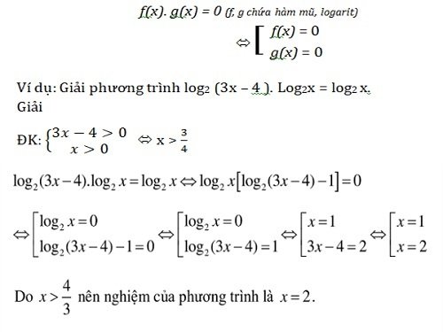 Công thức logarit, tính chất và các dạng toán logarit-13