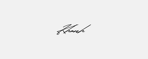 Chữ ký tên Khánh – Những mẫu chữ ký tên Khánh đẹp-5