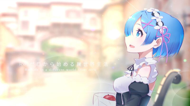 Background anime cô hầu gái cute
