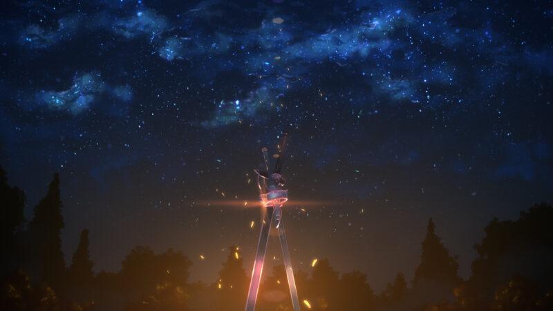 Background anime cây kiếm đẹp