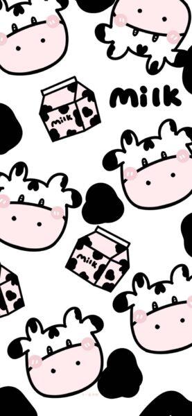 Hình Nền Bò Sữa Cute, Dễ Thương, Ngộ Nghĩnh Nhất Cho Điện Thoại và PC-19