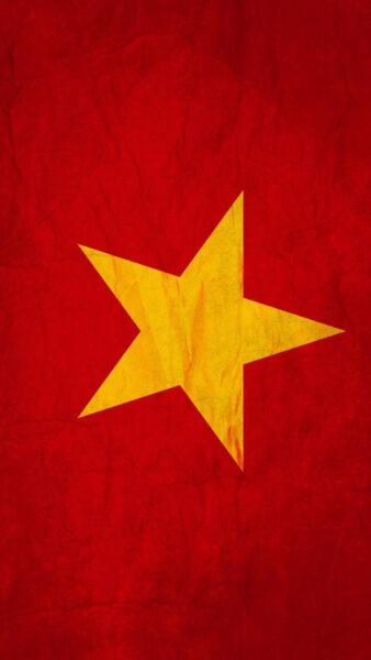 Ảnh nền Quốc kỳ Việt Nam đẹp màu vintage