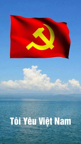 Hình nền Quốc kỳ Việt Nam đẹp tôi yêu VN