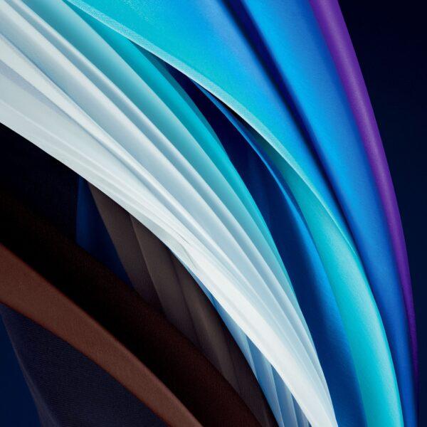 Hình nền iPad Pro dãi màu xanh dương