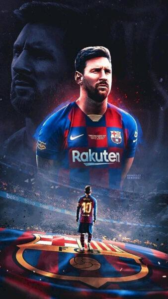 Hình nền Messi nét mặt cực ngầu cool