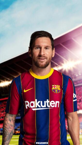 Hình nền Messi chụp chính diện điển trai