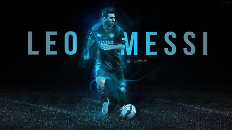 Hình ảnh nền Messi trên chiến trường sân cỏ