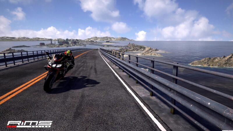 Ảnh nền Moto 4K trên xa lộ