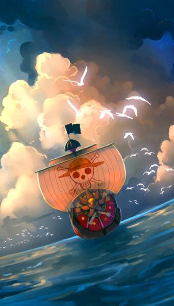 Hình nền One Piece 4K con thuyền đi tìm chân lý