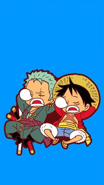 Hình nền One Piece 4K chibi đáng yêu