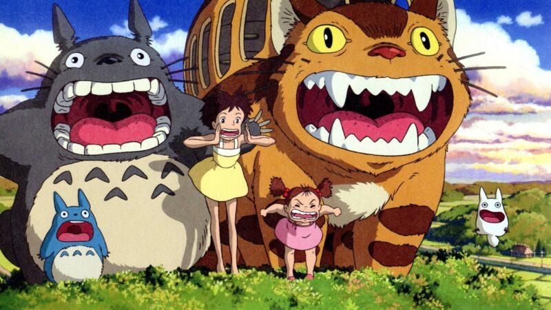 Hình nền Totoro và các nhân vật trong phim