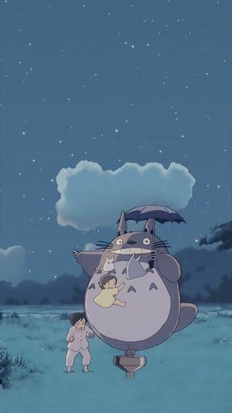 Hình nền Totoro dành cho điện thoại