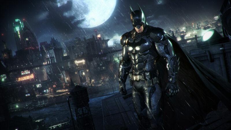 Hình nền Batman siêu ngầu trong đêm trăng