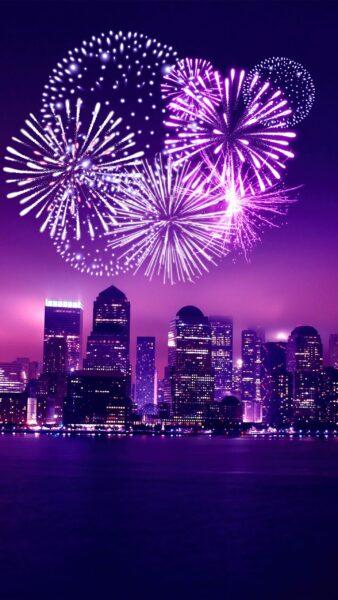 Hình nền Bing pháo hoa mừng năm mới tại Chicago