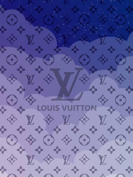 Hình nền Louis Vuitton có logo