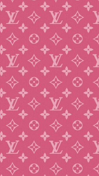 Ảnh nền Louis Vuitton màu hồng